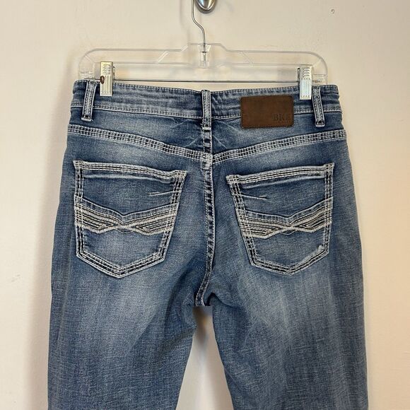 BKE Denim Jeans Men's 30x29* Blue Jake‎ Straight Leg Medium Wash - Picture 4 of 7